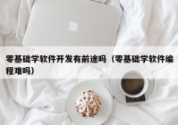 零基础学软件开发有前途吗（零基础学软件编程难吗）