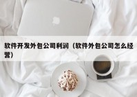 软件开发外包公司利润（软件外包公司怎么经营）