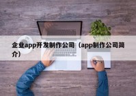 企业app开发制作公司（app制作公司简介）