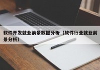 软件开发就业前景数据分析（软件行业就业前景分析）