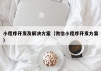 小程序开发及解决方案（微信小程序开发方案）