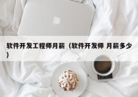 软件开发工程师月薪（软件开发师 月薪多少）